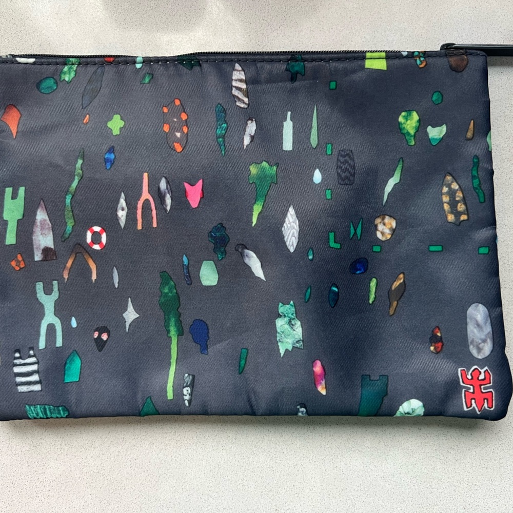 Qantas Curates - Fred Fowler zippered pouch makeup travel pencil bag